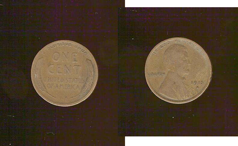 Etats Unis 1 one cent " Lincoln - Wheat Penny "  1915S TB